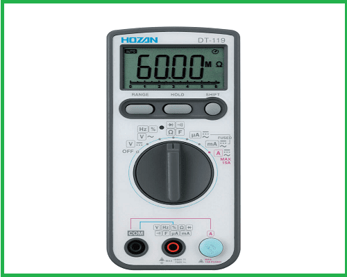 Máy đo đa năng kỹ thuật số DT-117 Máy đo đa năng kỹ thuật số DT-117