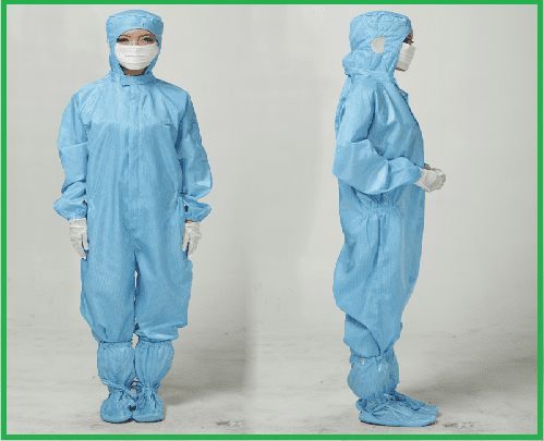 Quần áo phòng sạch chống tĩnh điện Quần áo phòng sạch chống tĩnh điện