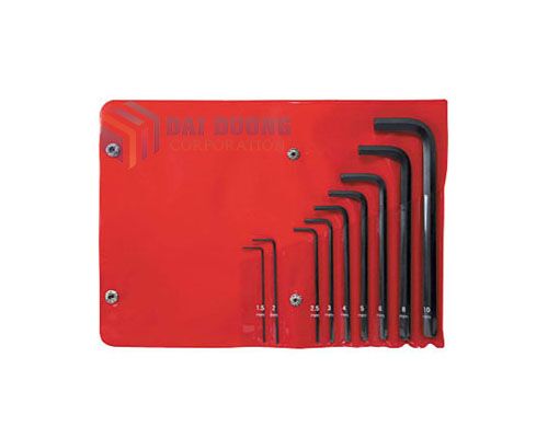 Bộ lục giác đầu bằng 9 cây 008-1 Bộ lục giác đầu bằng 9 cây 008-1