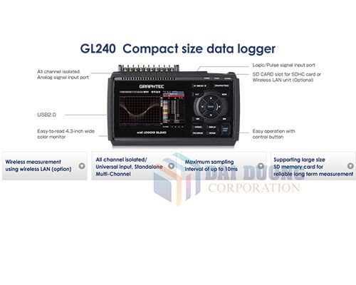 Logger Graphtech Gl240 Logger Graphtech Gl240