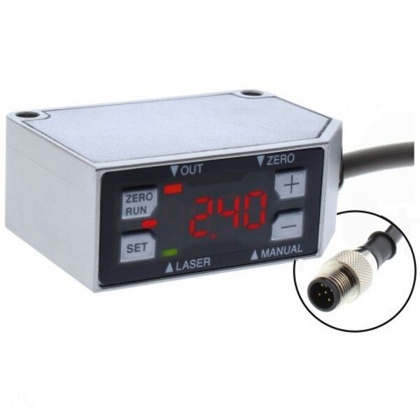 Cảm biến độ dịch chuyển Laser Optex FA – CD22M-100VM12 Cảm biến độ dịch chuyển Laser Optex FA – CD22M-100VM12