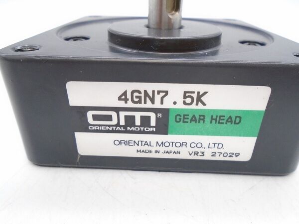 Hộp số giảm tốc 4GN 80mm Oriental Motor – 4GN7.5KF